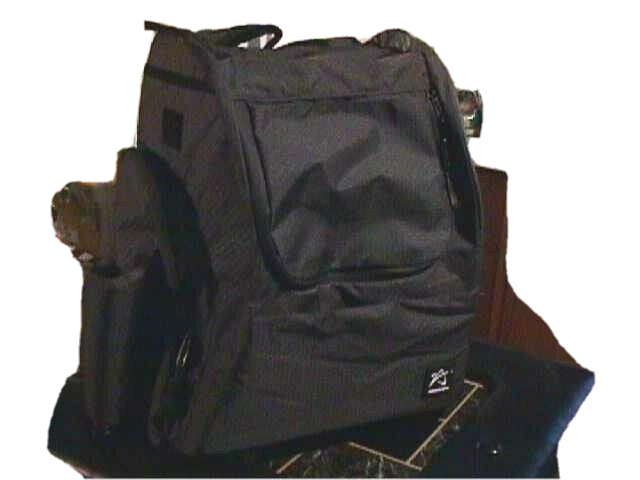 Prodigy Charcoal Disc Golf Gearbag Backpack Holds 20+ Disc