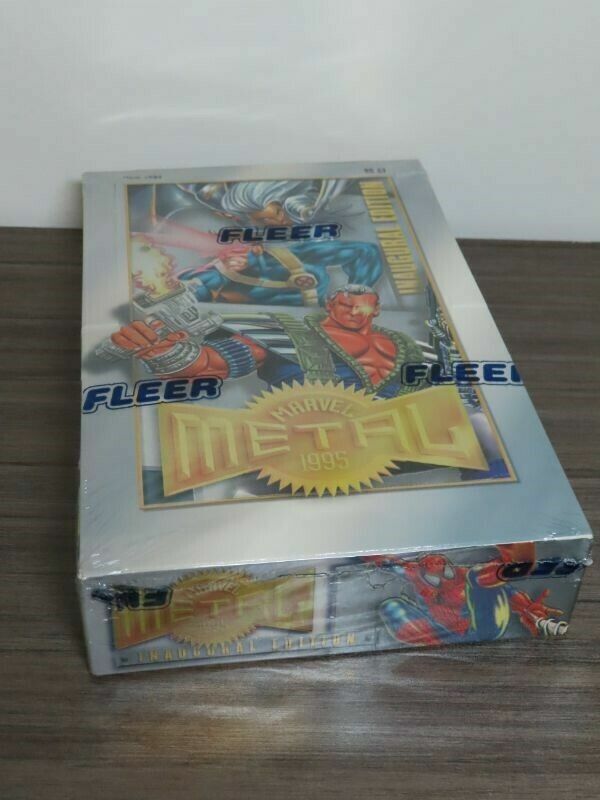 1995 Marvel Metal Inaugural Edition Factory Sealed Card Box Mint!