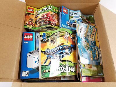 20+ Lbs Of Assorted Lego Building Manuals - Lot