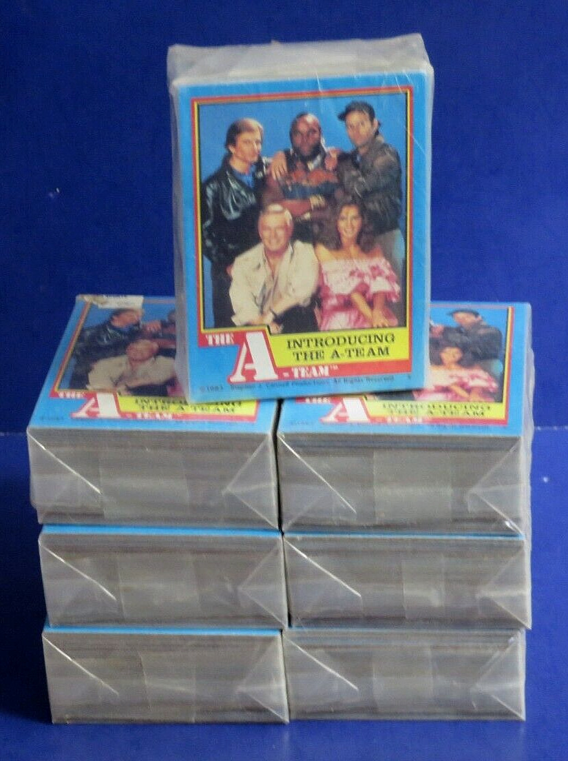 1983 Topps A-team Complete Card Set (1-66) ~ Tv Series ~ Mr.t
