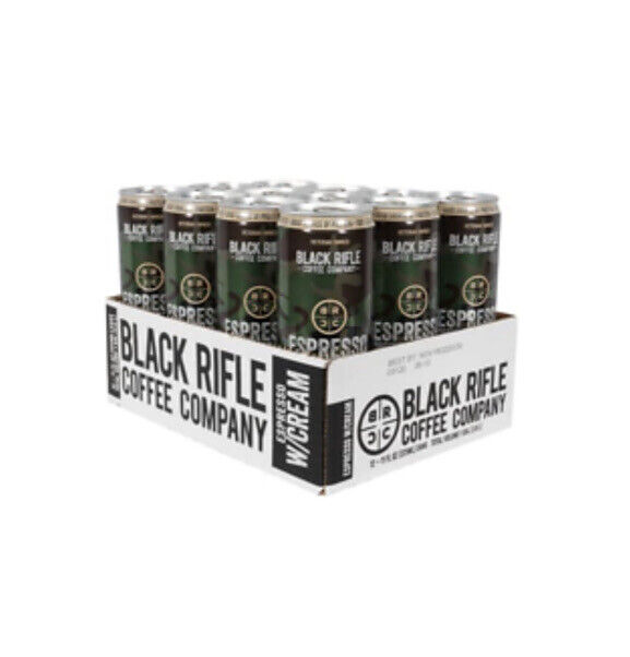 Black Rifle Coffee Ready To Drink (espresso With Cream, 12 Count)