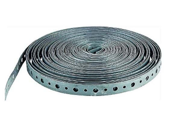 100ft Roll Metal Hanger Strap Perforated Galvanized Steel 3/4"x100' Made In Usa