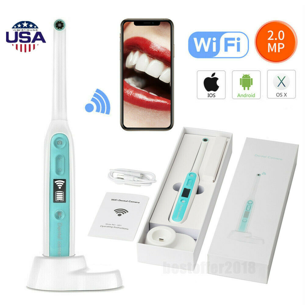 Led Dental Intraoral Camera Oral Endoscope Hd1080p Digital Image For Android Ios