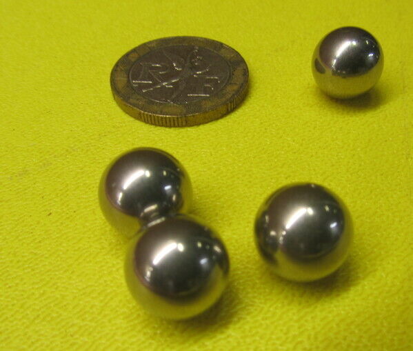 304 Stainless Steel Ball 5/16" (+/-0.0005") Dia,  50 Pcs