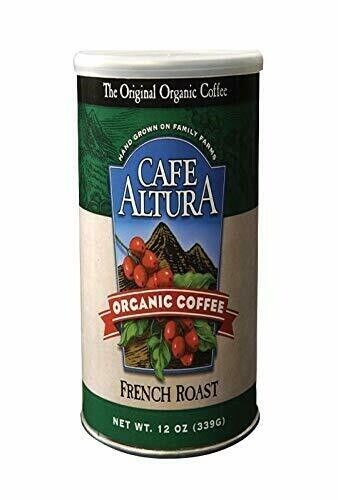 Cafe Altura French Roast Ground Coffee 12 Oz