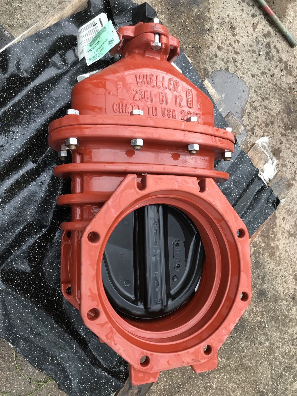 12” Gate Valve Mueller Mj X Mj O/l Resilient 2361 Di Usa 2017 Mechanical Joint