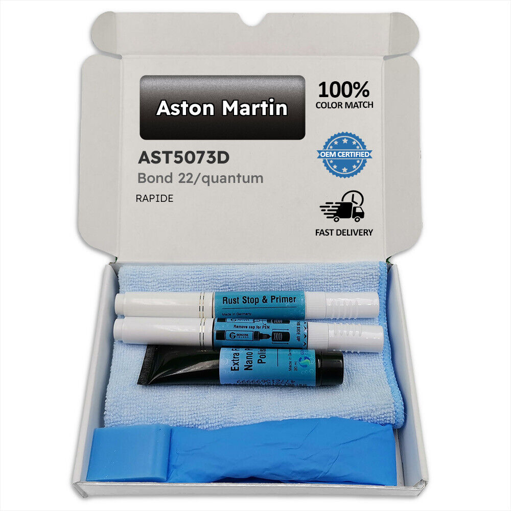 Ast5073d Bond 22 Silver Touch Up Paint For Aston Martin Rapide Pen Stick Scratc