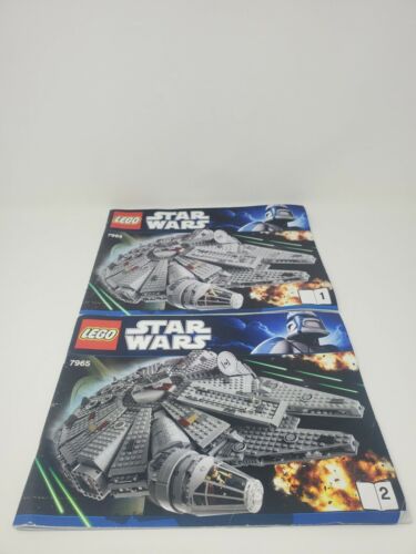 Lego 7965 Star Wars Millennium Falcon 2011 Booklet Manuals Only Instructions 1&2