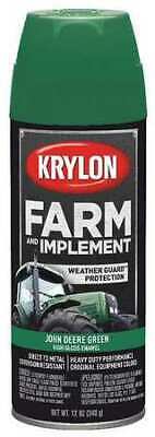 Krylon K01932000 Spray Paint, John Deere Green, High Gloss, 12 Oz.