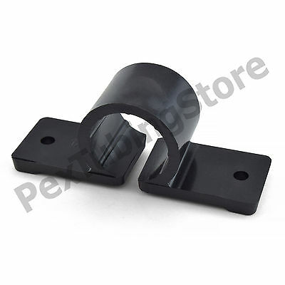 (100) Plastic Pipe Clamps/straps For 1/2" Pex, Copper, Cpvc Tubing