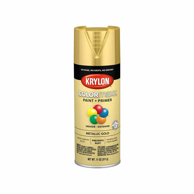 Krylon/sherwin Williams 5588 Colormaxx Gold Spray 12oz