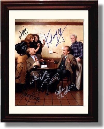 Framed Frasier Autograph Promo Print - Frasier Cast
