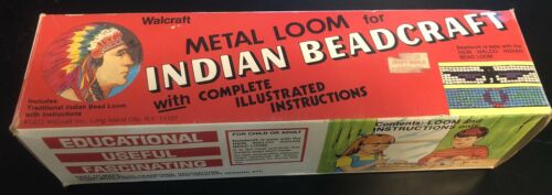 Walcraft Metal Loom Indian Beadcraft, Bead Loom Headband Belt Necklaces