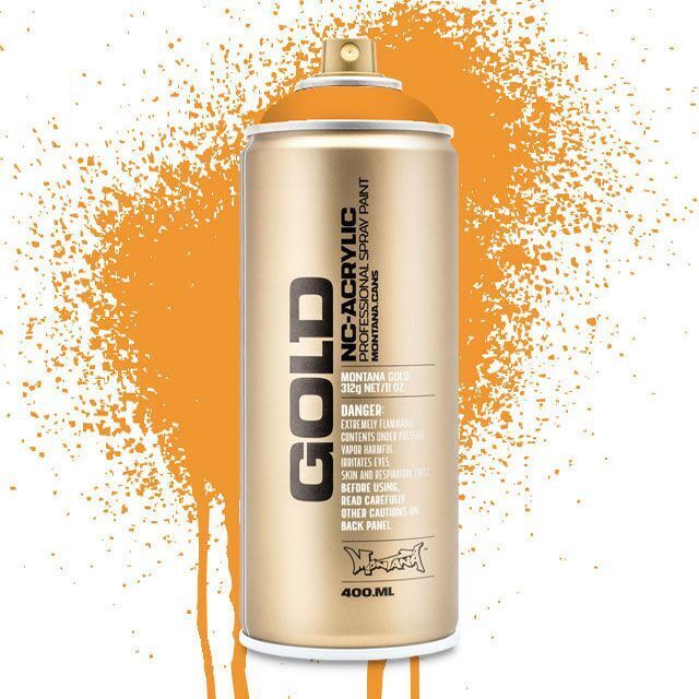 Montana Gold Spray Color Scampi 400ml Spray Can