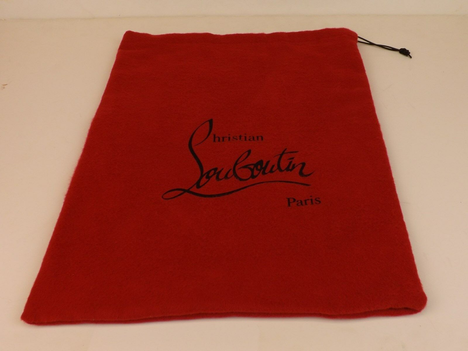 New Christian Louboutin Red Dust Bag For Shoes Or Clutch Purse 9" X 14"